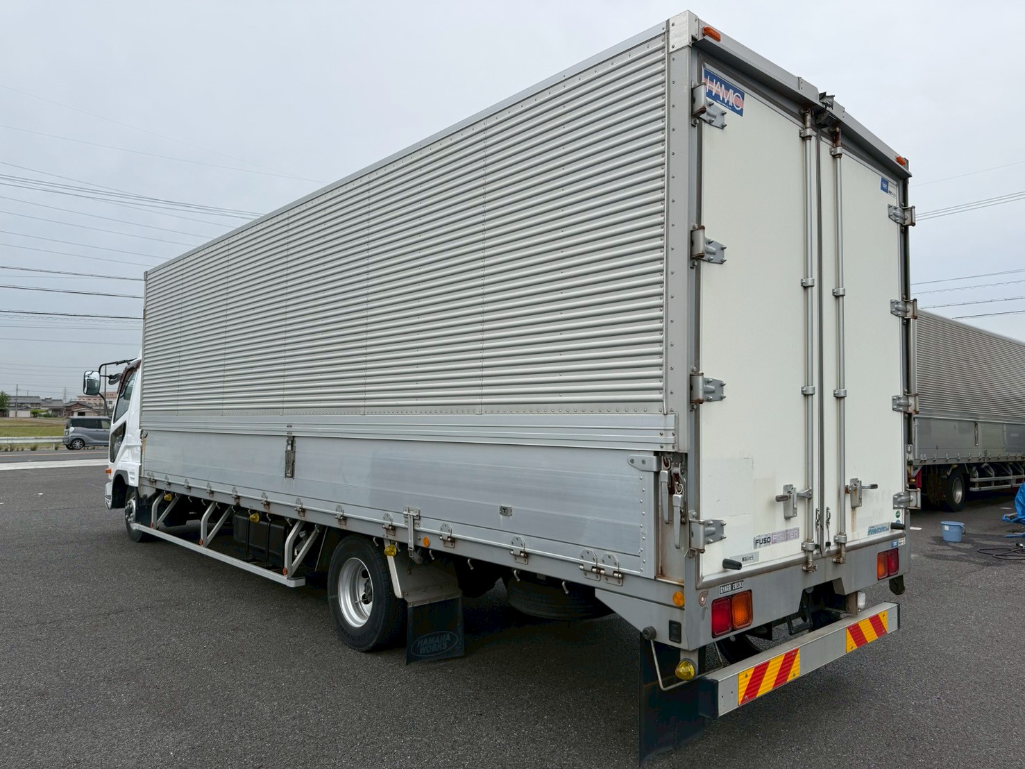 三菱 中型ワイド  アルミウィング TKG-FK61F